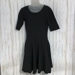 Size M Ivanka Trump Ribbed Sweater Dress